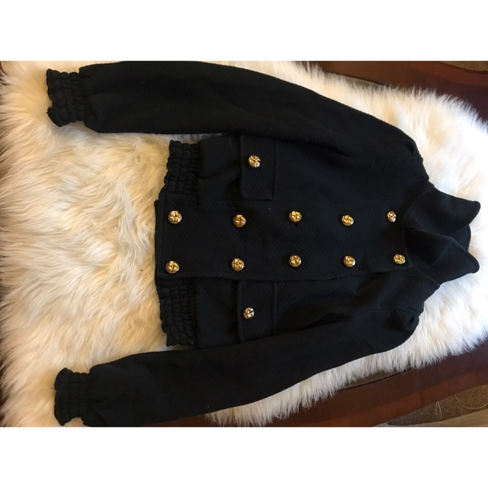 Juicy couture double breasted sweater jacket